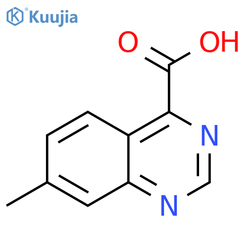 7-methylquinazoline-4-carboxylic acid structure