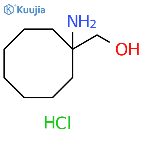 (1-aminocyclooctyl)methanol hydrochloride structure