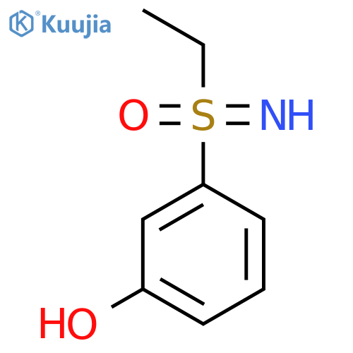 ethyl(3-hydroxyphenyl)imino-lambda6-sulfanone structure