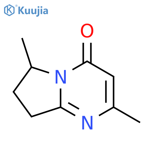 2,6-dimethyl-4H,6H,7H,8H-pyrrolo1,2-apyrimidin-4-one structure