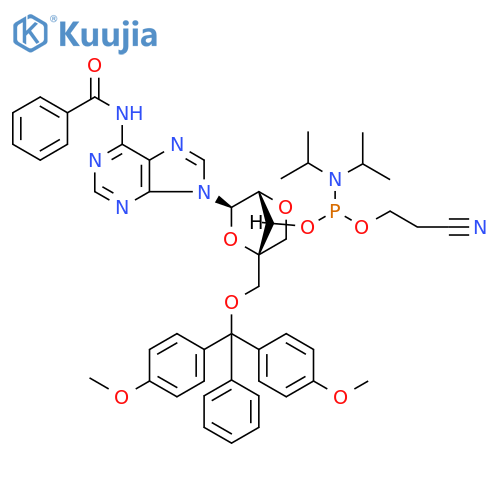 DMT-locA(bz) Phosphoramidite structure