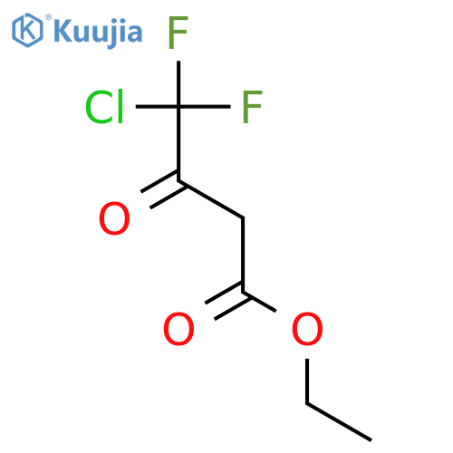 Ethyl 4-chloro-4,4-difluoroacetoacetate structure
