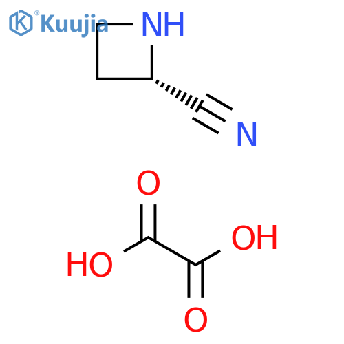 (2S)-azetidine-2-carbonitrile;hemi(oxalic acid) structure
