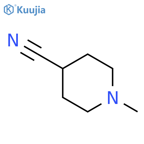 1-methylpiperidine-4-carbonitrile structure