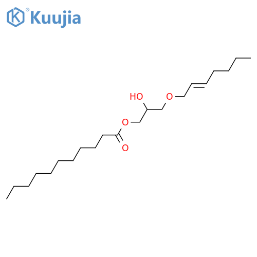 Glycerol 1-alkyl ethers; Glycerol 1-(2Z-heptenyl) ether, 3-Undecanoyl structure
