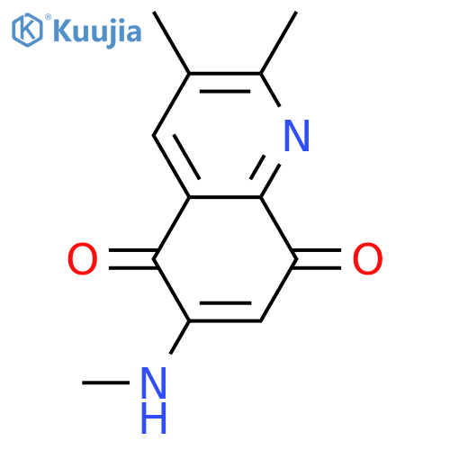 6-Amino-2,3-dimethyl-5,8-quinolinedione; N-Me structure