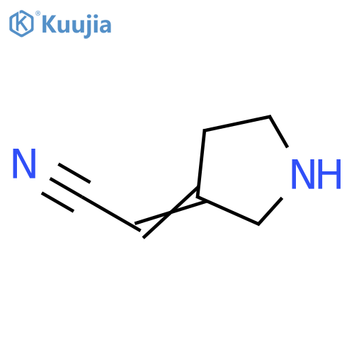 2-(pyrrolidin-3-ylidene)acetonitrile structure