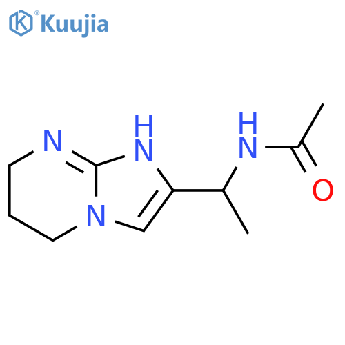 N-(1-{5H,6H,7H,8H-imidazo1,2-apyrimidin-2-yl}ethyl)acetamide structure