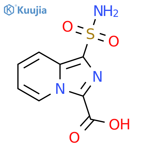 1-sulfamoylimidazo1,5-apyridine-3-carboxylic acid structure