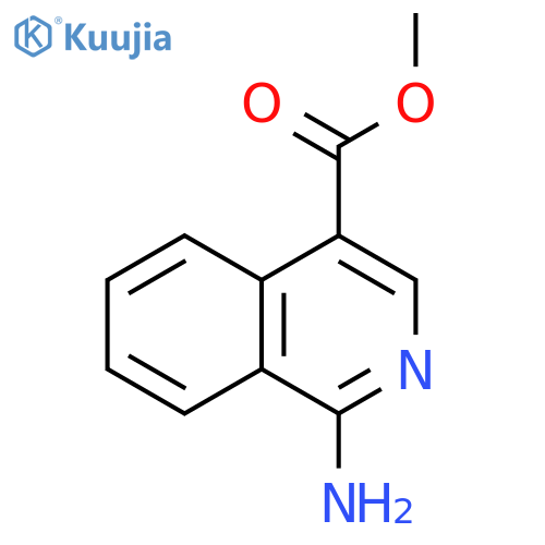 methyl 1-aminoisoquinoline-4-carboxylate structure