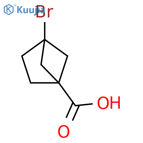 Bicyclo[2.1.1]hexane-1-carboxylic acid, 4-bromo- structure
