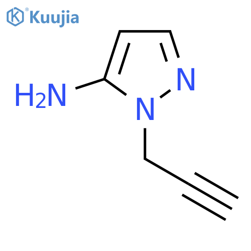 1-(Prop-2-yn-1-yl)-1H-pyrazol-5-amine structure