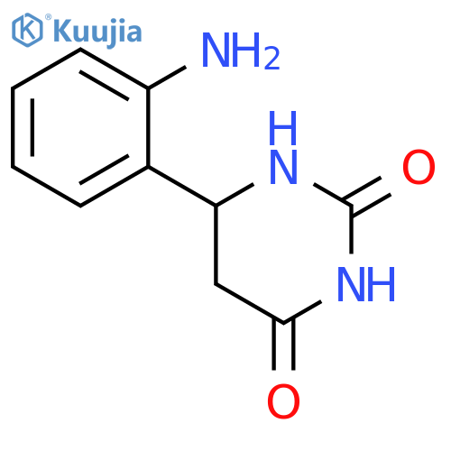 6-(2-aminophenyl)-1,3-diazinane-2,4-dione structure