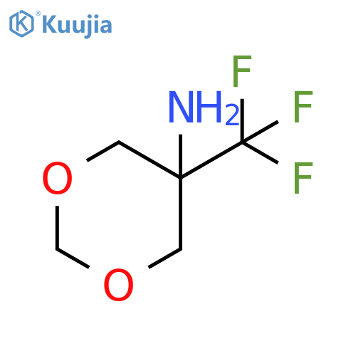 5-(trifluoromethyl)-1,3-dioxan-5-amine structure