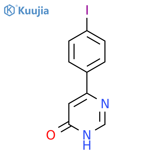 6-(4-Iodophenyl)pyrimidin-4-ol structure