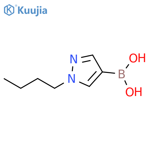 1-Butylpyrazole-4-boronic acid structure