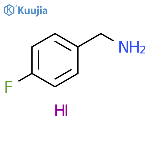 4-Fluorobenzylamine Hydroiodide structure