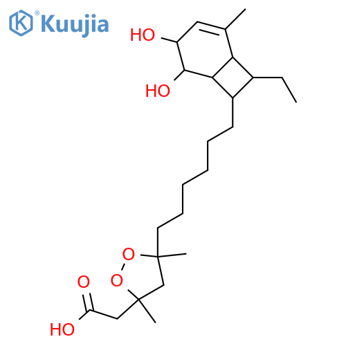 Plakortinic acid A; 12,13,14,15,18,19-Hexaepimer structure