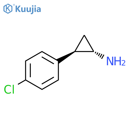 (1S,2R)-2-(4-Chloro-phenyl)-cyclopropylamine structure