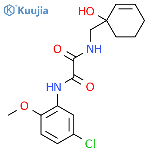 N-(5-chloro-2-methoxyphenyl)-N'-[(1-hydroxycyclohex-2-en-1-yl)methyl]ethanediamide structure