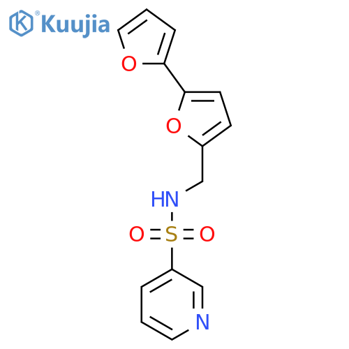 N-({2,2'-bifuran-5-yl}methyl)pyridine-3-sulfonamide structure