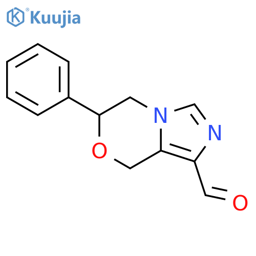 6-Phenyl-5,6-dihydro-8H-imidazo[5,1-c][1,4]oxazine-1-carbaldehyde structure