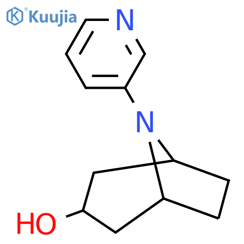 8-(Pyridin-3-yl)-8-azabicyclo[3.2.1]octan-3-ol structure