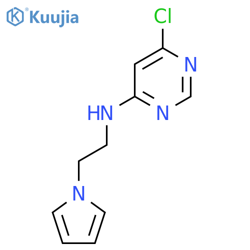 N-(2-(1H-Pyrrol-1-yl)ethyl)-6-chloropyrimidin-4-amine structure