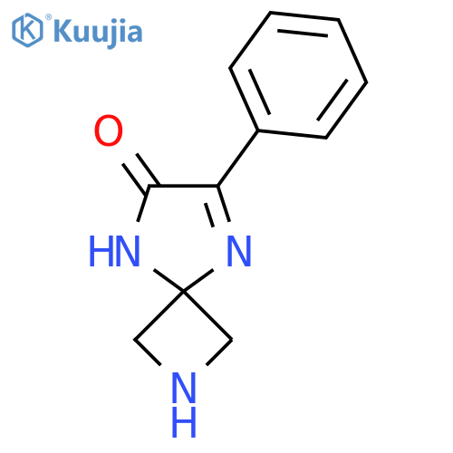 7-Phenyl-2,5,8-triazaspiro[3.4]oct-7-en-6-one structure