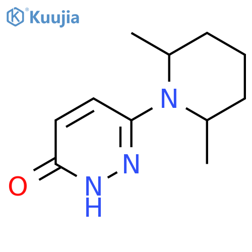 6-(2,6-Dimethylpiperidin-1-yl)pyridazin-3-ol structure