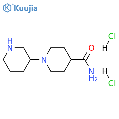 [1,3'-bipiperidine]-4-carboxamide dihydrochloride structure