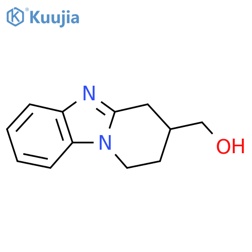 (1,2,3,4-Tetrahydrobenzo[4,5]imidazo[1,2-a]pyridin-3-yl)methanol structure