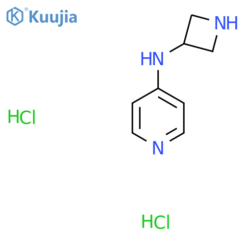 N-(Azetidin-3-yl)pyridin-4-amine dihydrochloride structure