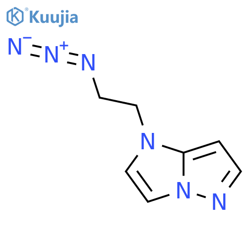 1-(2-Azidoethyl)-1H-imidazo[1,2-b]pyrazole structure