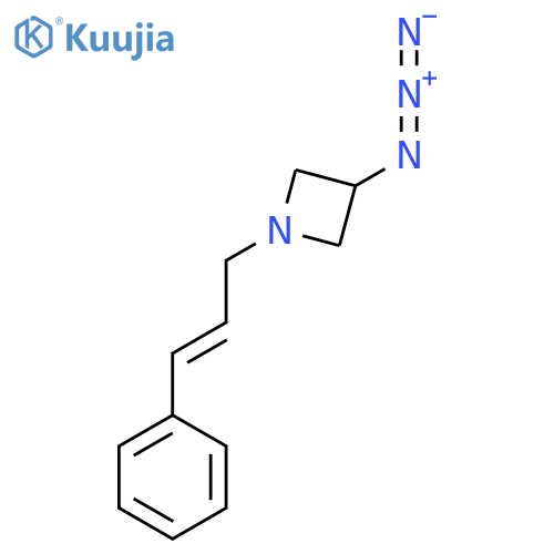 3-Azido-1-cinnamylazetidine structure