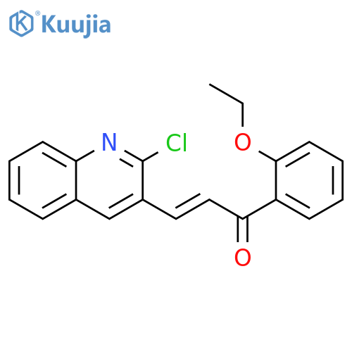 (E)-3-(2-Chloroquinolin-3-yl)-1-(2-ethoxyphenyl)prop-2-en-1-one structure