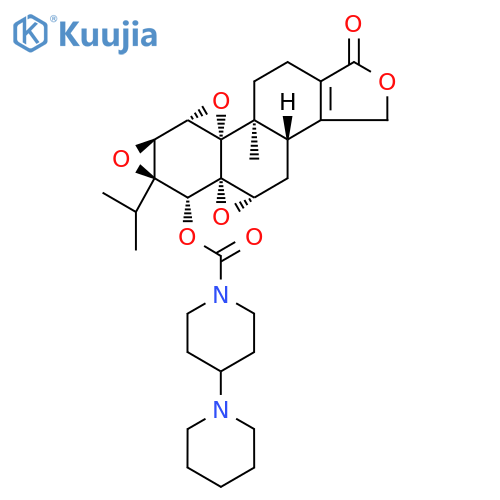 Triptolide O-bipiperidine Carbaldehyde structure