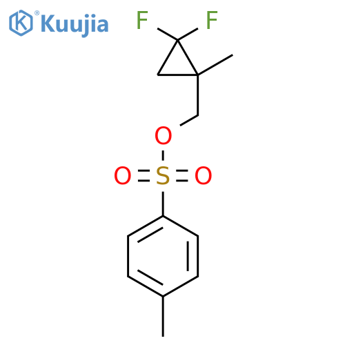 (2,2-Difluoro-1-methylcyclopropyl)methyl 4-methylbenzenesulfonate structure