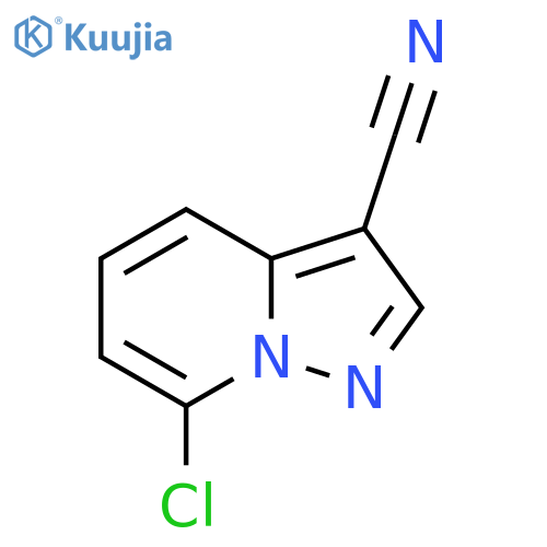 7-Chloropyrazolo[1,5-A]pyridine-3-carbonitrile structure
