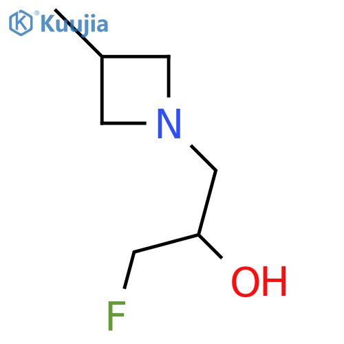 1-Fluoro-3-(3-methylazetidin-1-yl)propan-2-ol structure