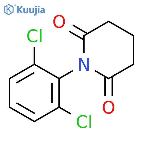 2,6-Piperidinedione, 1-(2,6-dichlorophenyl)- structure