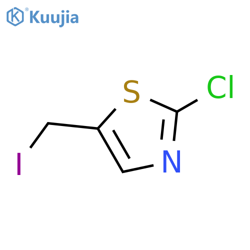 2-Chloro-5-(iodomethyl)thiazole structure