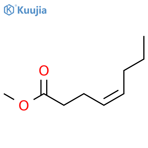 4-Octenoic acid, methylester, (4Z)- structure