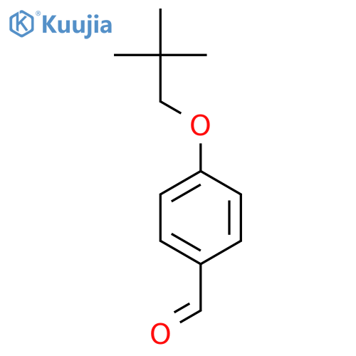 4-(2,2-dimethylpropoxy)benzaldehyde structure