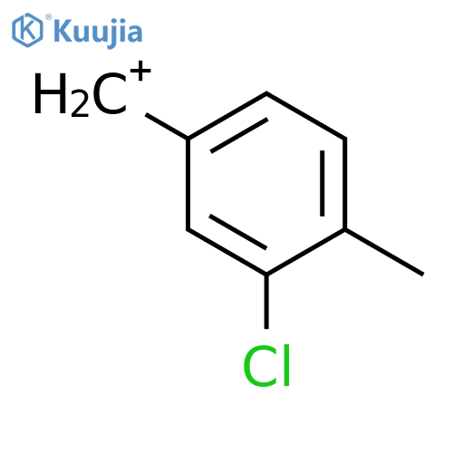 Methylium, (3-chloro-4-methylphenyl)- structure