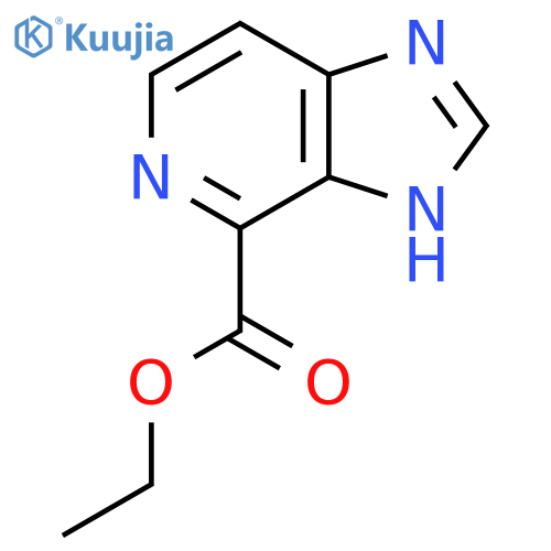 ethyl 1H-imidazo[4,5-c]pyridine-4-carboxylate structure