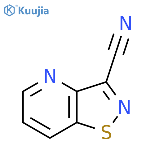 [1,2]Thiazolo[4,5-b]pyridine-3-carbonitrile structure