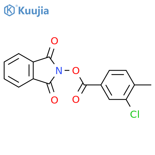 1,3-dioxo-2,3-dihydro-1H-isoindol-2-yl 3-chloro-4-methylbenzoate structure
