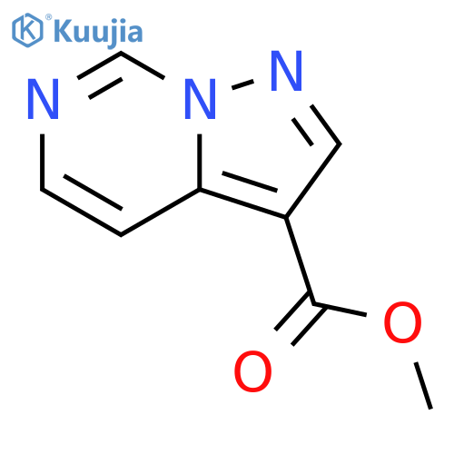 Pyrazolo[1,5-c]pyrimidine-3-carboxylic acid, methyl ester structure