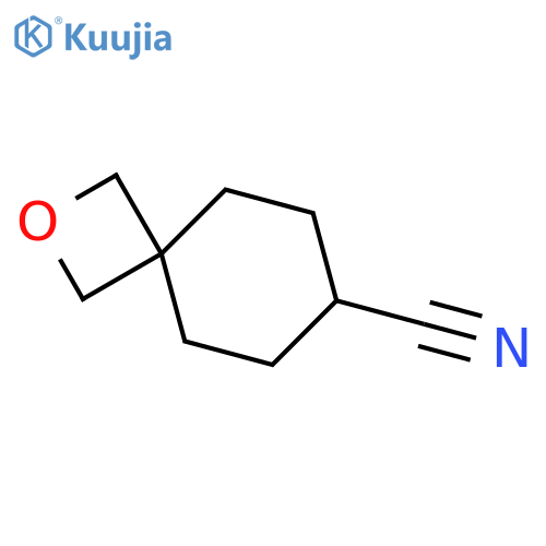 2-oxaspiro[3.5]nonane-7-carbonitrile structure